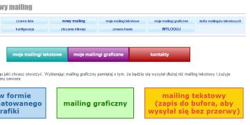 Wysyłanie mailingów formatowanych, graficznych, tekstowych